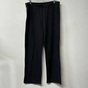 Jones New York Pants Pull on Sweater like Women's Size XL Black dress or Casual